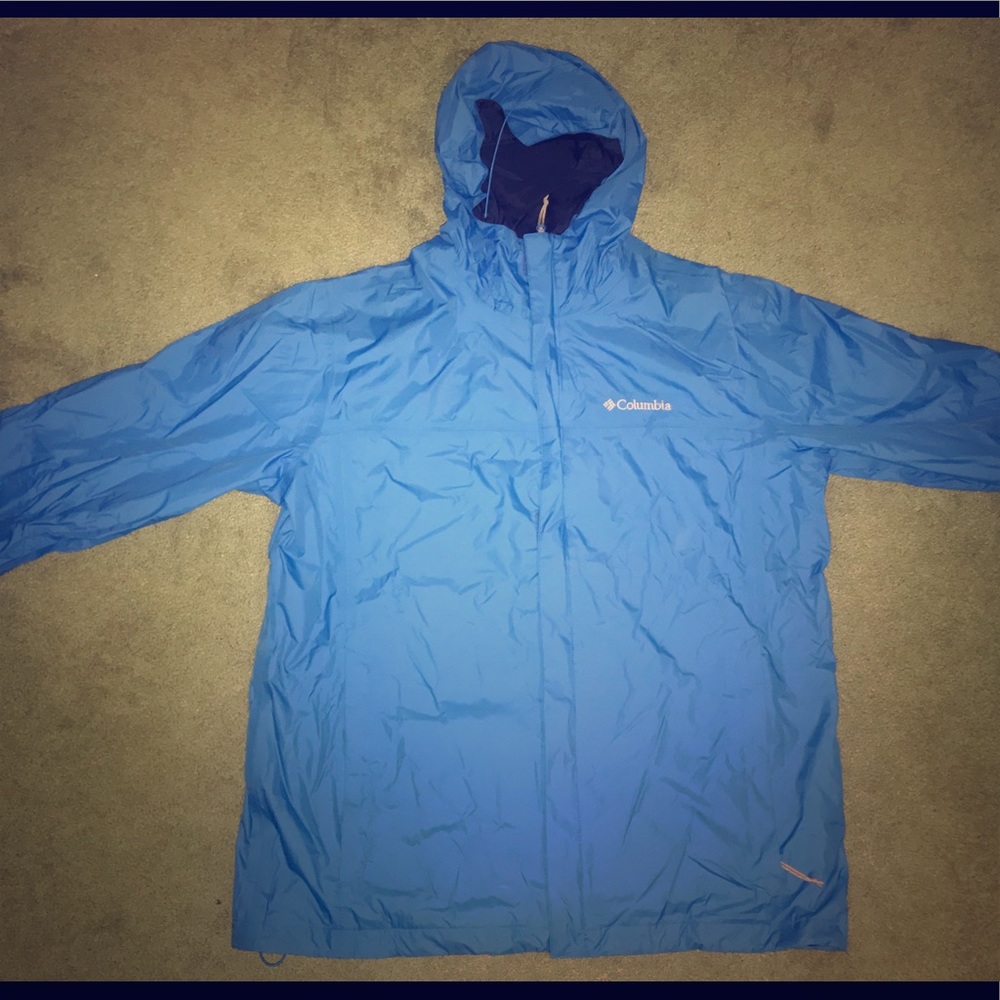Men’s Columbia Large Rain jacket (Omni-Tech)